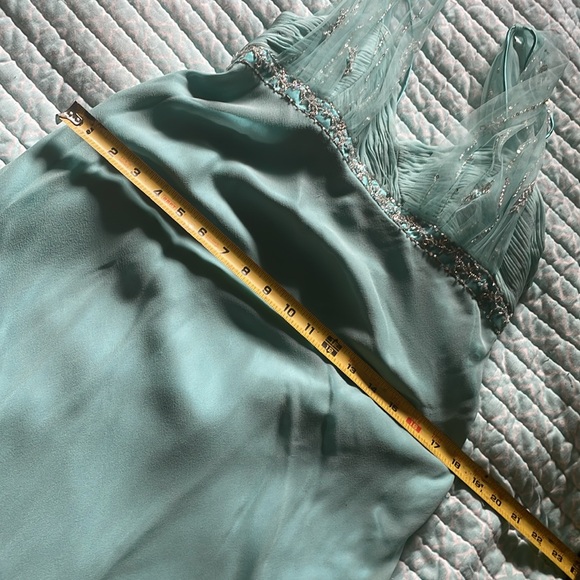 Badgeley, Mishka, 100% silk bias, cut slip dress gown - Picture 12 of 13